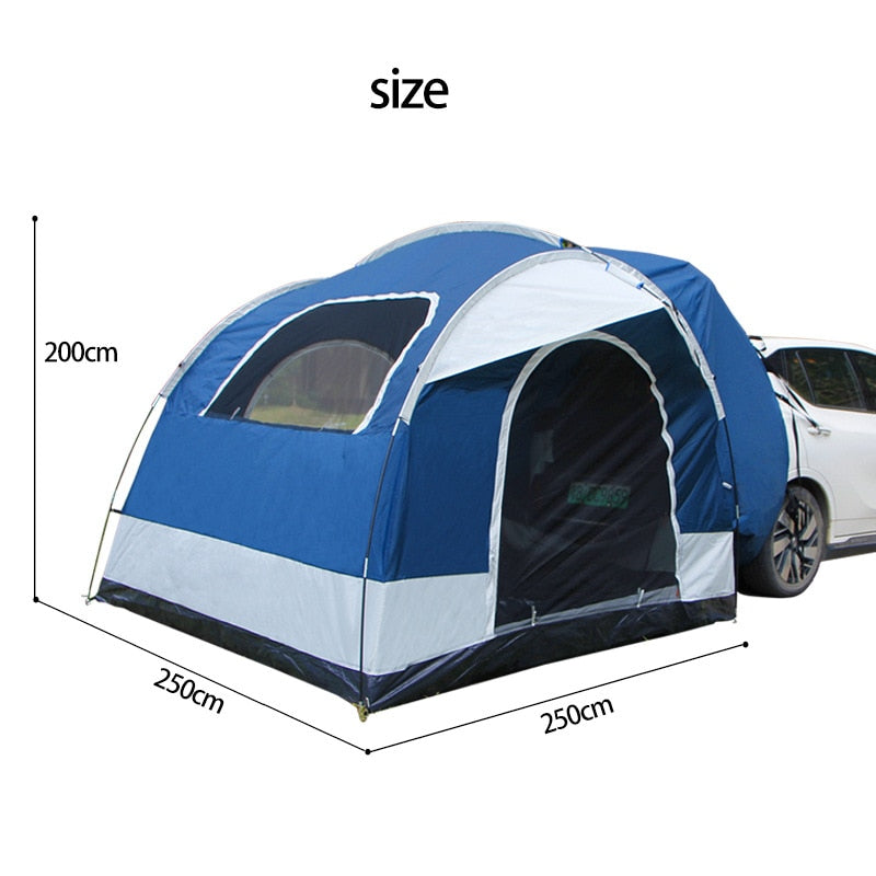 NEW - Outdoor 4 Person Camping  Car Tent
